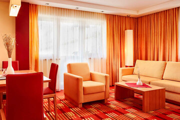 Sitzgruppe in Hotelsuite