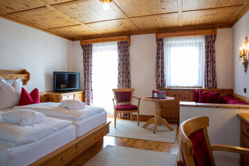 Blick in die De Luxe Suite - Hotel Konradin