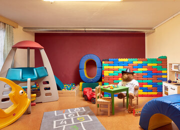 Kinderspielzimmer im Hotel Konradin