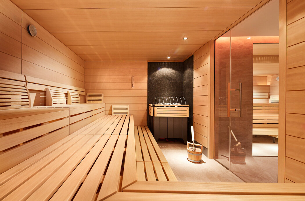 Finnische Sauna im Hotel Konradin
