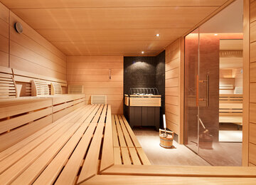 Finnische Sauna im Hotel Konradin