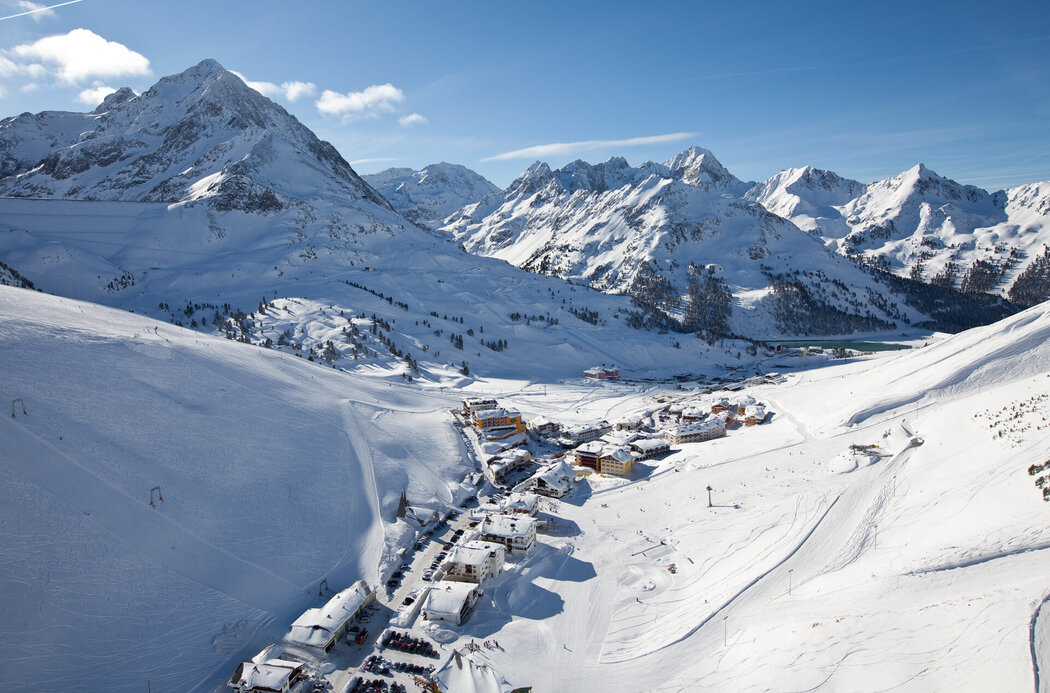 Kühtai direkt an der Piste