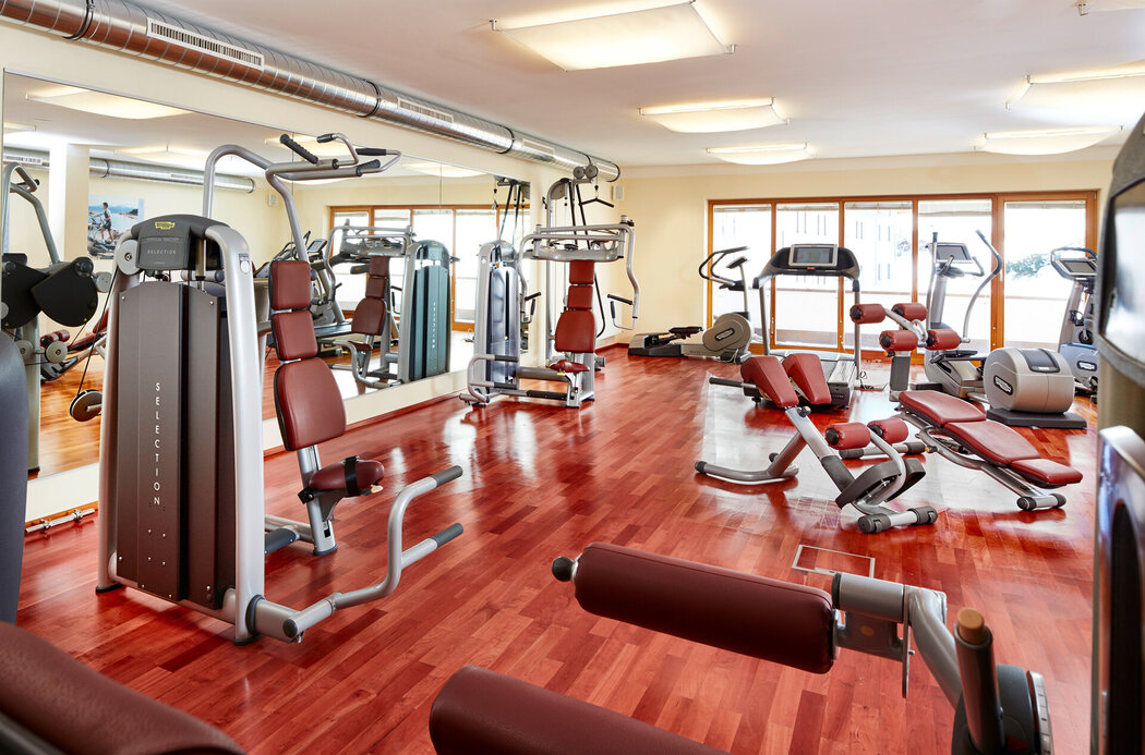 Fitnessraum im Hotel Konradin